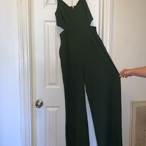 Green romper size medium